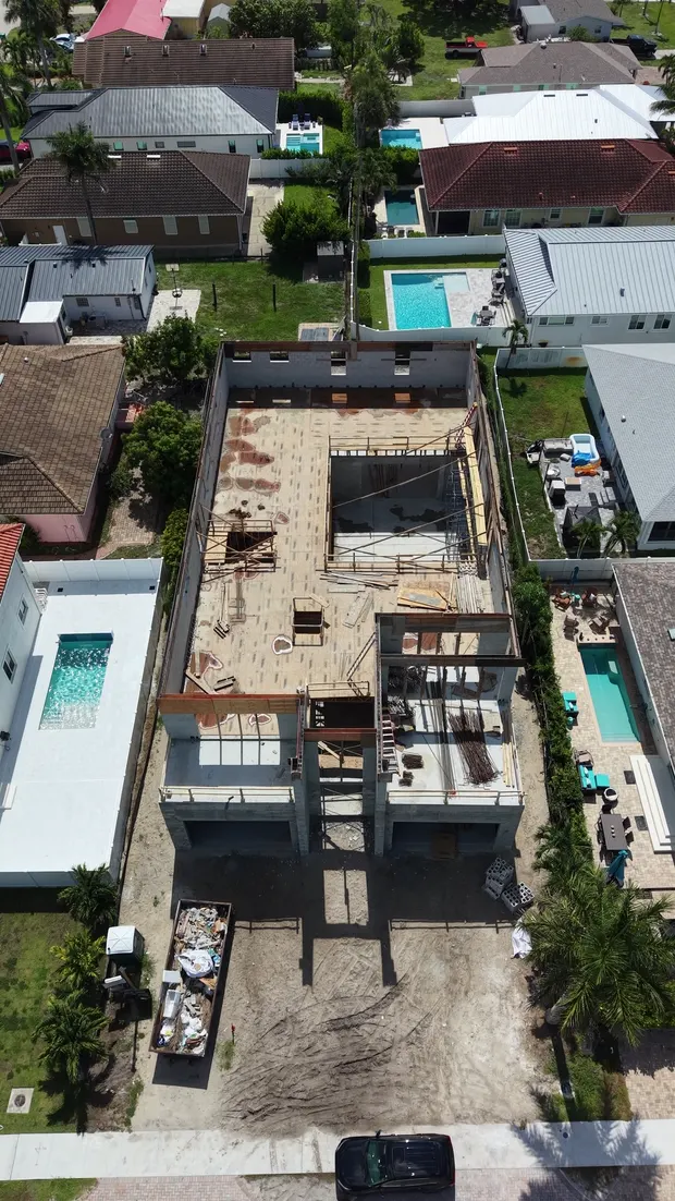 Slab and walls