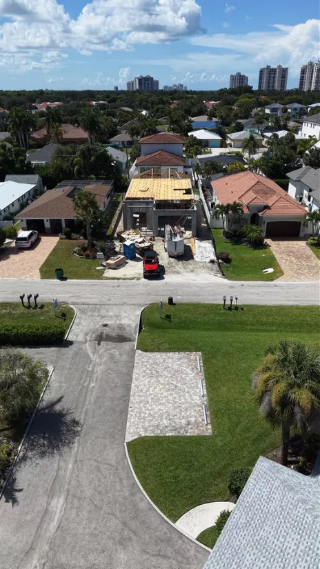 Drone view · arrival